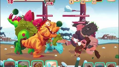 Dino bash: 57-59 рівень