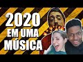 GRINGA REAGE A "2020 EM UMA MÚSICA" | Inutilismo (MITOU) 😱😱🔥🇧🇷