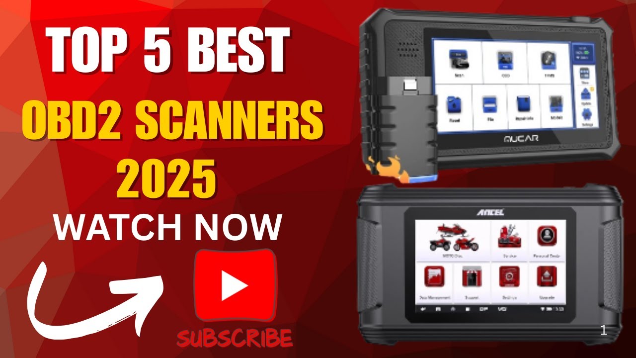TOP 5 Best OBD2 Scanners in 2025 - YouTube