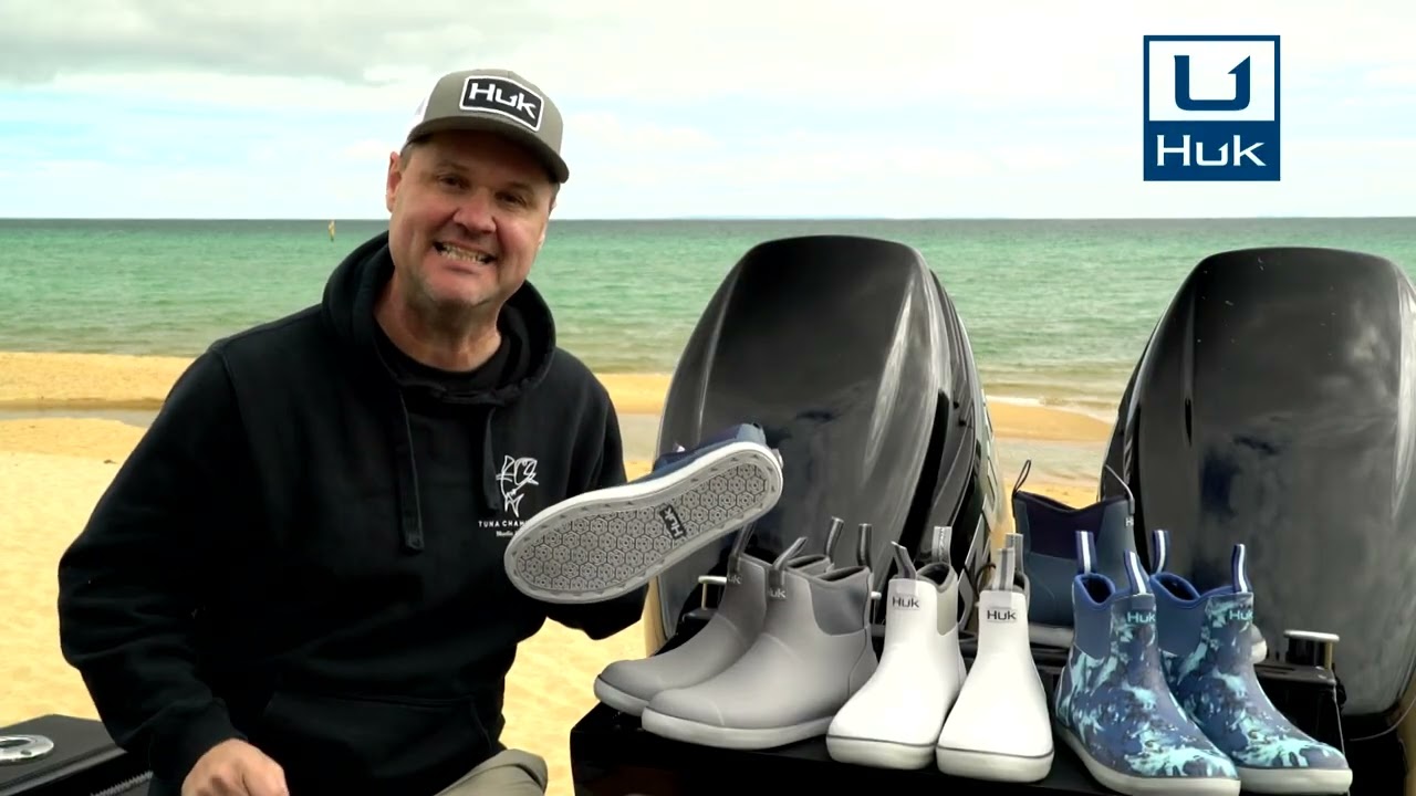 Find out why HUK Boots are simply the best for fishing and boating