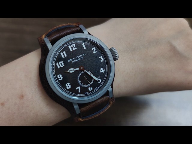 Seagull Mount Everest Automatic watch 819.23.3003 with Retro Tray