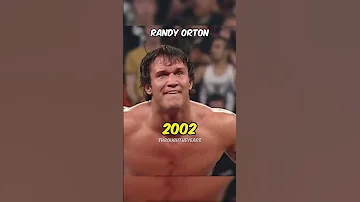 The Evolution of Randy Orton🤯🤯#shorts