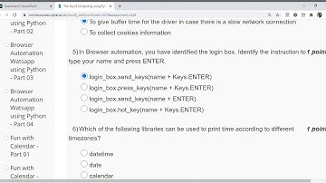 NPTEL | The Joy of Computing using Python Week 11  quiz assignment solution.