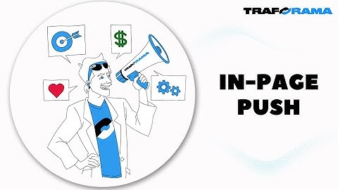 In-page Push Ad Format on Traforama