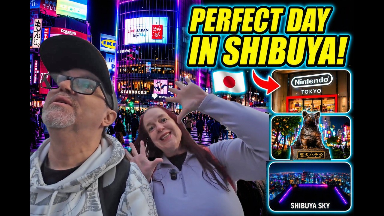 We Spent the PERFECT Day in Shibuya 🇯🇵 | Nintendo Store, Hachiko