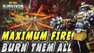 All Four FIRE Weapons! So Much Better Now | Deep Rock Galactic Survivor