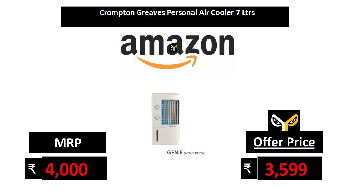 crompton personal air cooler 7ltrs review