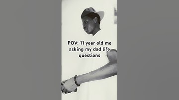 POV: 11-Year-Old Me Asking Dad Life’s Hard Questions 🙍🏽‍♂️ #pov #viral #ytshorts #relatable #fypシ