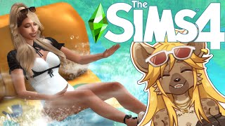 【シムズ4】所持金0から大金持ちを目指す！3日目【#新人vtuber 】