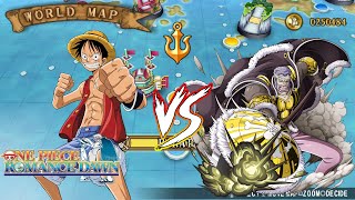 Luffy VS Don Krieg - One Piece: Romance Dawn (PSP) screenshot 4