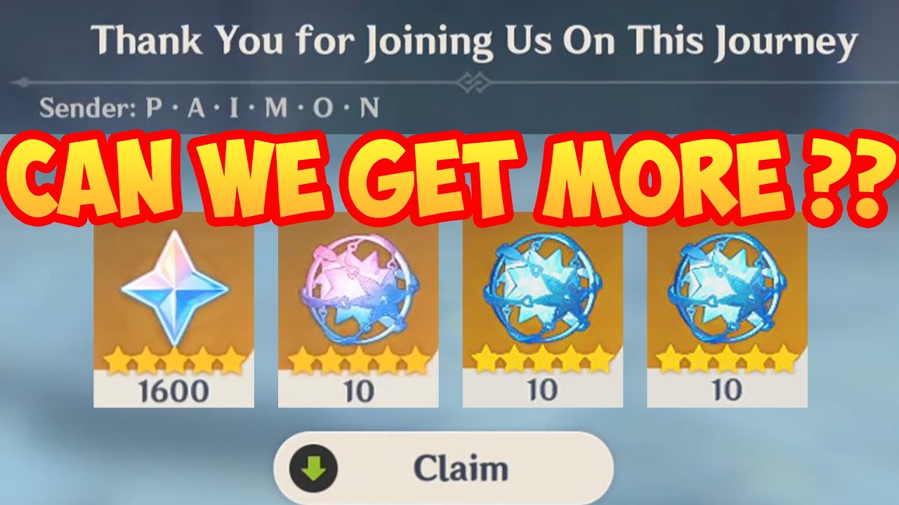 [[ MAYBE!! ]] for...1st Genshin Anniversary Rewards ?? 