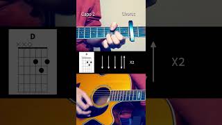 How to play "Staying" by Lizzy McAlpine #tutorial #guitar