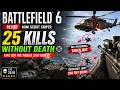 25 KILLS NO DEATH 🔥 Mini Scout Recon DOMINATION | Helicopter Pilot Snipes | Battlefield 6 Gameplay