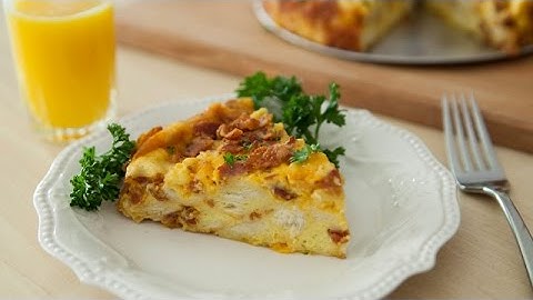 Bacon Egg & Cheese Breakfast Strata