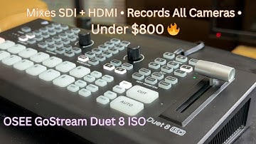 NEW Go Stream Duet 8 ISO Switcher — The $795 Game-Changer for Podcasters & Filmmakers!