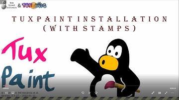 Tux Paint, How to install Tux Paint, How to install more stamps in Tux Paint