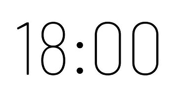 18 Minute Timer with Alarm