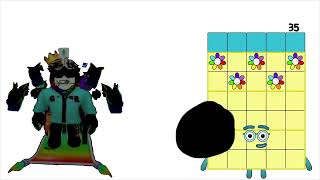 (Temporada 13 - Penúltimo Episódio) O Thiago Bateu No Numberblocks 35 E Ficou De Castigo