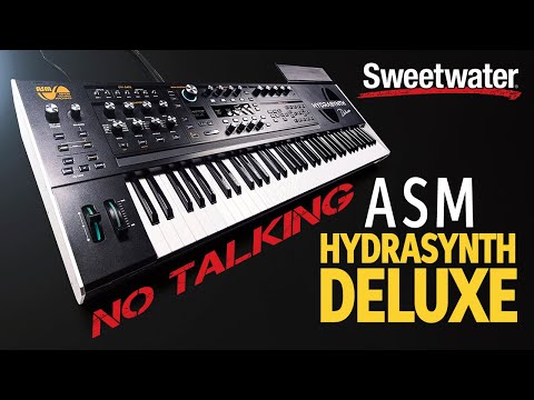 ASM Hydrasynth Deluxe – 16-voice Synth Demo — Daniel Fisher