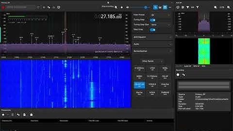SDRPlay RSP1b SDRConnect K-180WLA Sample Reception