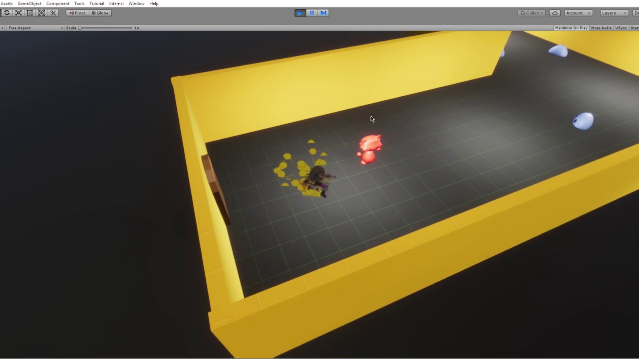 Footstep particle Unity - YouTube