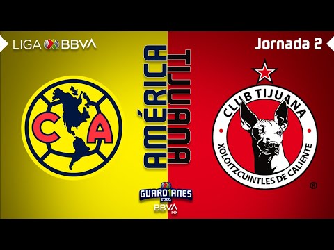 Club America Club Tijuana Goals And Highlights