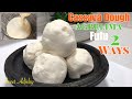 Two Easy Ways To Make Cassava Dough At Home | Fufu | Agbɛlima | Agbelima