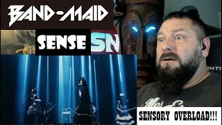 BAND-MAID / Sense (Official Music Video) OldSkuleNerd Reaction