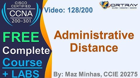 Free CCNA | 128- Administrative Distance | Day 6 | CCNA 200-301 Complete Course