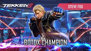 Tekken 8 - Steve Fox Combo Video - Botox Champion