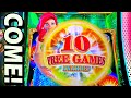 $10 CALMS ME DOWN!!! * COME ON A JOURNEY!!! - New Las Vegas Trials of Atlantis Slot Machine Bonus