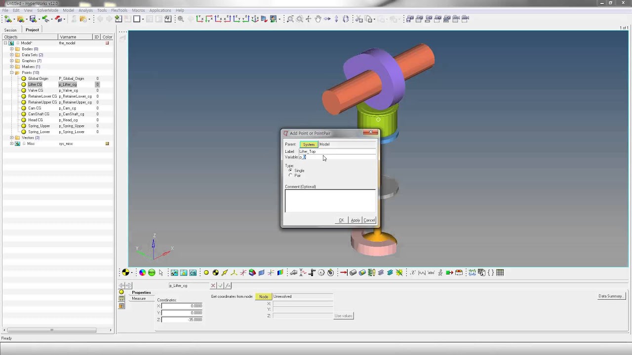 Multibody Simulation of a Cam-Valvespring (1/3) - YouTube