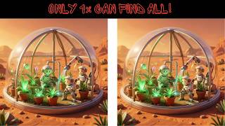 🧩 Spot The 3 Differences | IQ hour 🧩| Space Challenge #4