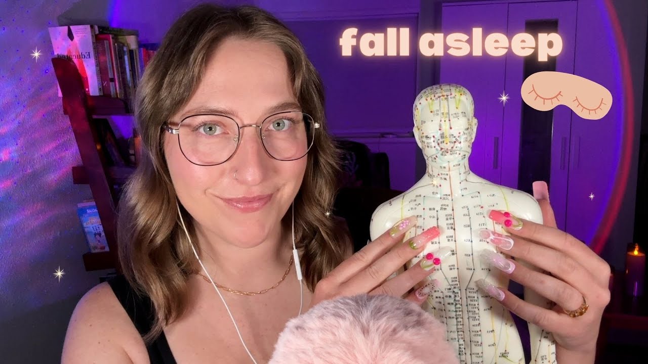 ASMR Fall Asleep in under 20 Min✨ Acupuncture Doll Tapping & Scratching📌