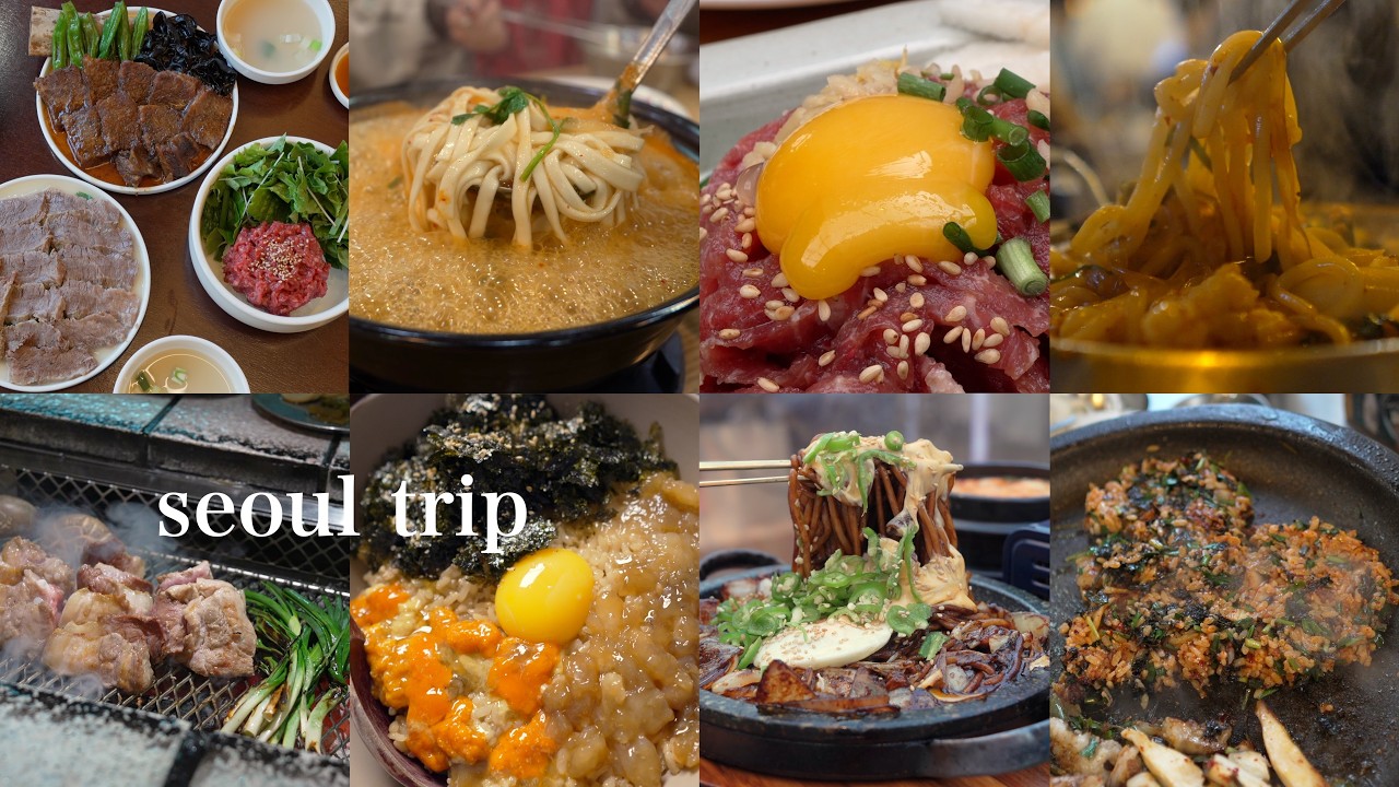 【韓国旅行】ソウルグルメ20軒まとめ!おすすめの人気店から穴場まで!ソウルvlog最新情報