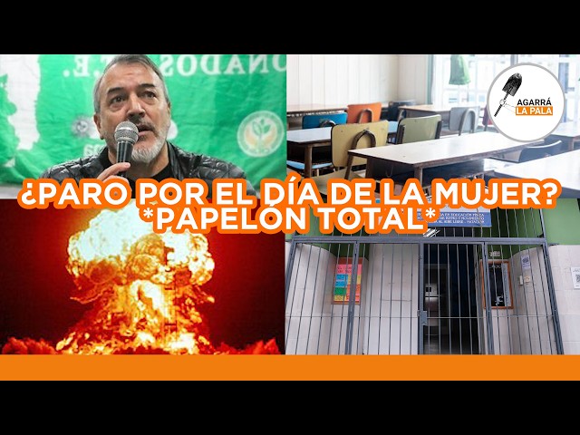 EL ZURDAJE DE ATE SE ADHIERE A UN PARO POR EL DÍA DE LA MUJER Y DEJA A LOS CHICOS SIN CLASES