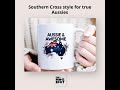 Aussie &amp; Awesome Mugs – Southern Cross &amp; Kangaroo Designs | Mug Spot Australia