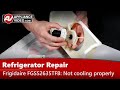 Refrigerator Repair - Loud During Operation - Evaporator Fan Motor