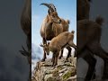 The Baby Ibex Sacrificed Itself to Save Its Mother 💔⛰️
