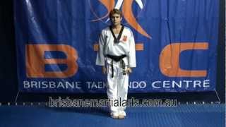 Kicks - Jumping Side Kick - Brisbane Taekwondo Centre