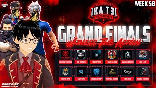 KA T3 GRAND FINALS 🏆 | WEEK 58 | KA ESPORTZ HUB 💥 - #freefire #freefirelive #totalgaming #knightsom