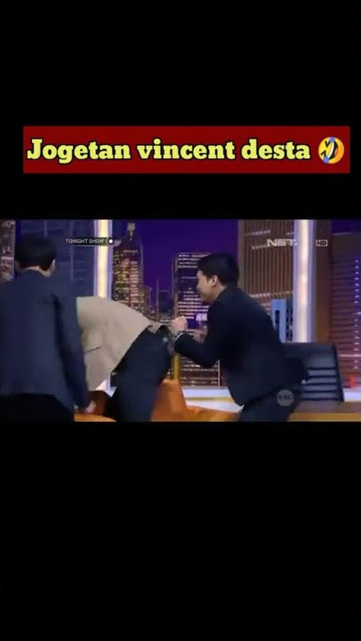 JOGETAN VINCENT DESTA || #shorts #vincent #vindes #tonightshow