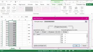 Time Series Graphs (Excel 2016, Windows)