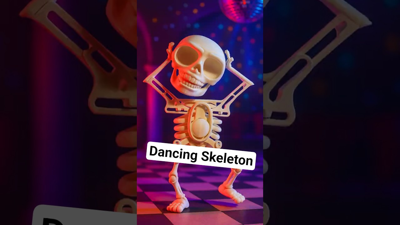 3D Printing - Dancing Skeleton