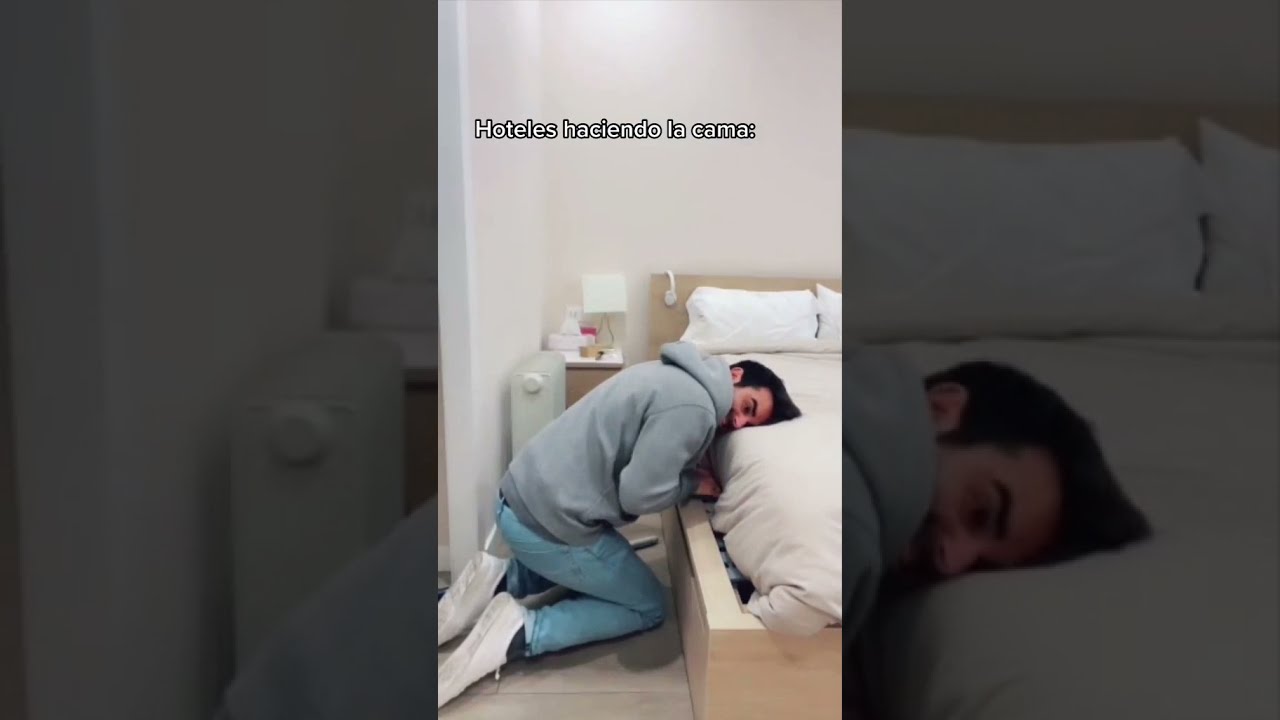 ¿Cómo hacen las camas en los hoteles? 🛏️🏨