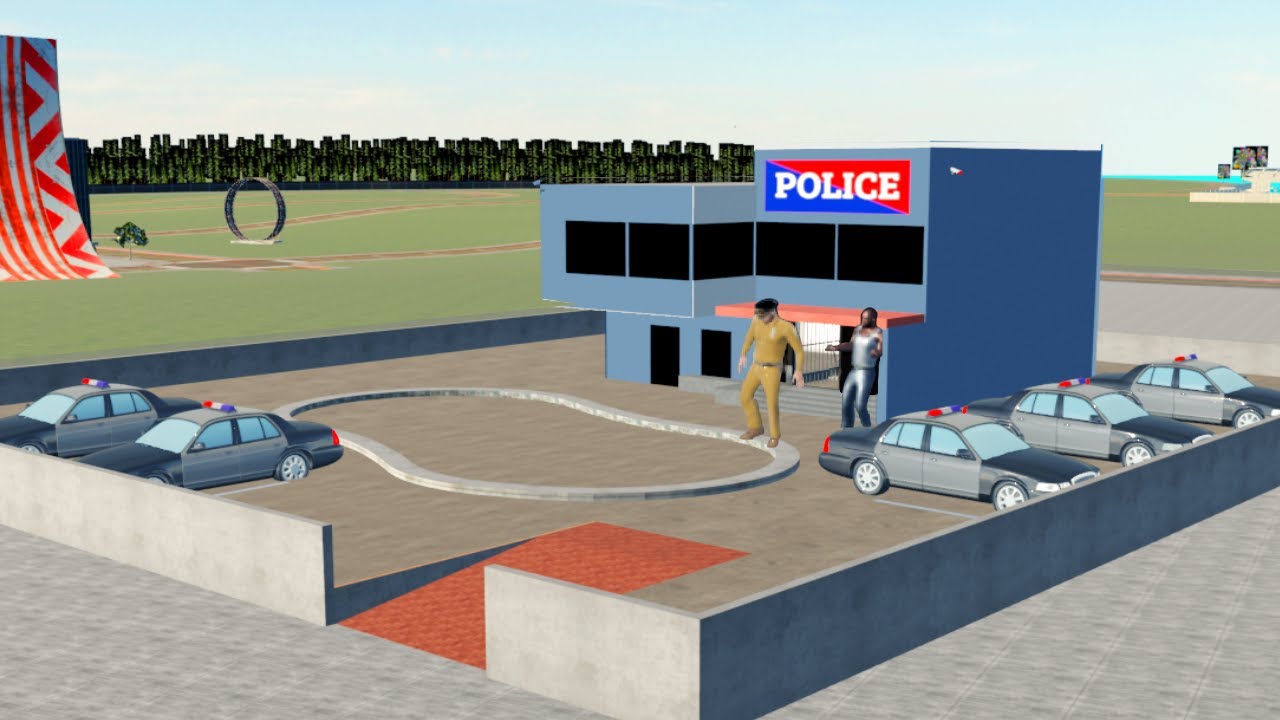 Franklin Change New House to Police Station in Indian Bike Driving 3D