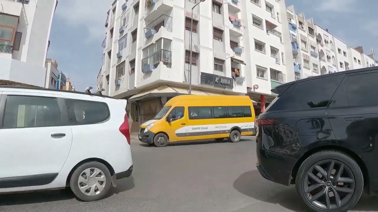 جولة بالدراجة الهوائية في مدينة سلا ، حي كريمة