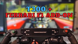 REVIEW do Thrustmaster T300 RS GT + FERRARI F1 WHEEL ADD-ON - #T300 #FerrariWheel