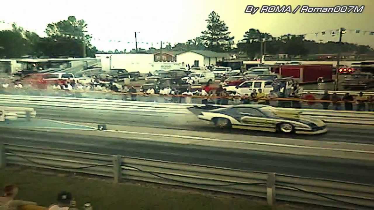 Camaro vs Corvette, Pro Street Drag Racing DunnBenson, NC 2007 YouTube