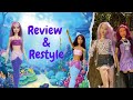 Barbie Mermaid Dolls Unboxed! | Review and Restyle! 🧜‍♀️✨